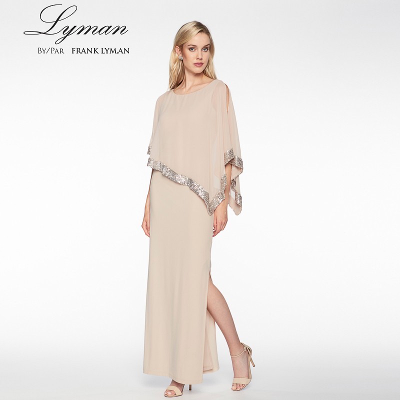 ABEND-KLEID CHIFFON von FRANK LYMAN