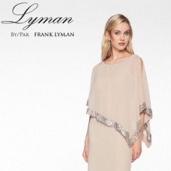 ABEND-KLEID CHIFFON von FRANK LYMAN