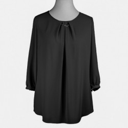 CHIFFON-BLUSE SPANGE von SELECT!