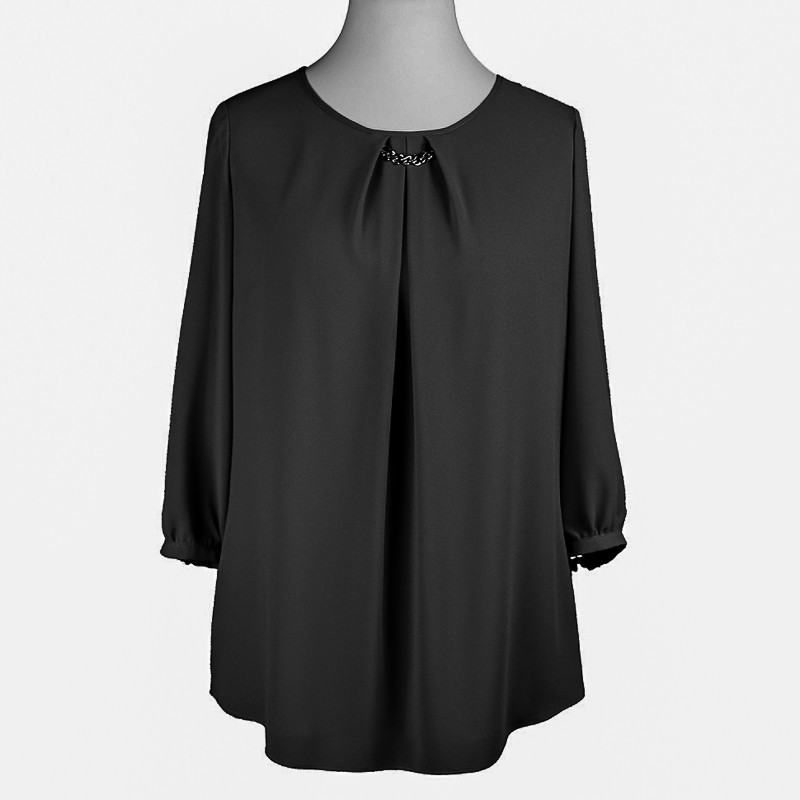 CHIFFON-BLUSE SPANGE von SELECT!