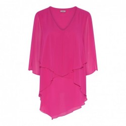 LAGEN-BLUSE CHIFFON von TIA - LONDON