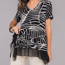 TUNIKA-SHIRT CHIFFON von SEEYOU