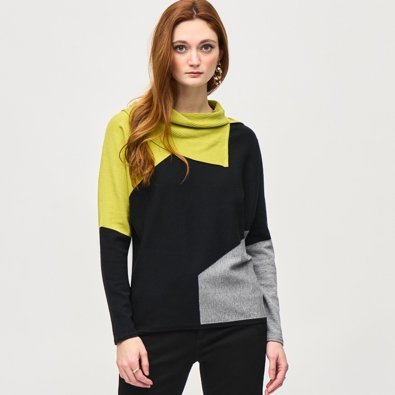 PULLOVER COLOR-BLOCK von JOSEPH RIBKOFF