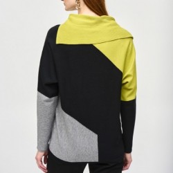 PULLOVER COLOR-BLOCK von JOSEPH RIBKOFF