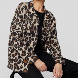 STRICK-JACKE LEOPARD von RABE