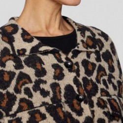 STRICK-JACKE LEOPARD von RABE