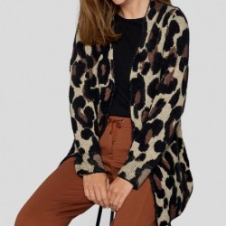 STRICK-JACKE LEOPARD von RABE