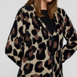 STRICK-JACKE LEOPARD von RABE