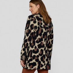 STRICK-JACKE LEOPARD von RABE