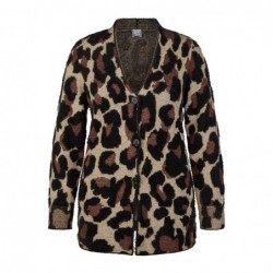 STRICK-JACKE LEOPARD von RABE