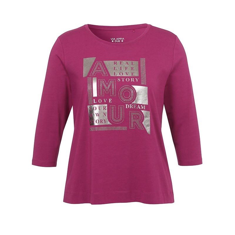 SHIRT 'AMOUR' von VIA APPIA *DUE*