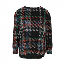 SWEATER KARO-MUSTER von DORIS STREICH