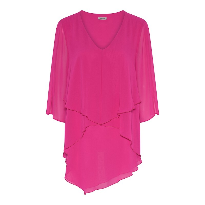 LAGEN-BLUSE CHIFFON von TIA - LONDON