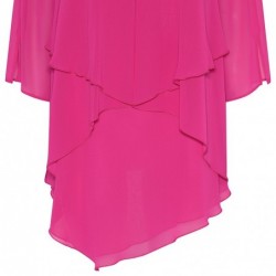 LAGEN-BLUSE CHIFFON von TIA - LONDON