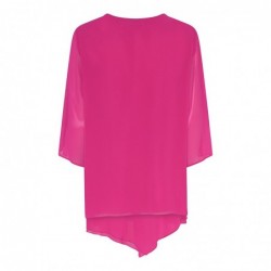 LAGEN-BLUSE CHIFFON von TIA - LONDON