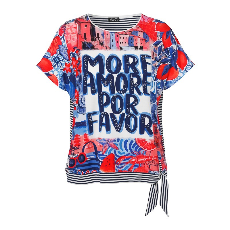 SHIRT DRUCK MOTIV von VIA APPIA *DUE*