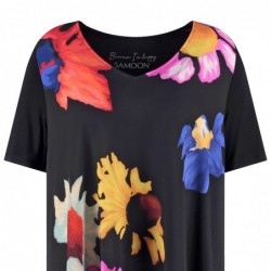 TUNIKA-SHIRT BLUMEN von SAMOON