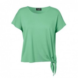 SHIRT MIT KNOTEN SCHWARZ von VIA APPIA *DUE*