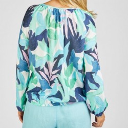 BLUSE BLÄTTER-MIX von RABE