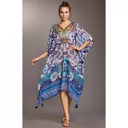 FUEGO PONCHO-KLEID von DAVID-ICONIQUE