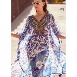 FUEGO PONCHO-KLEID von DAVID-ICONIQUE