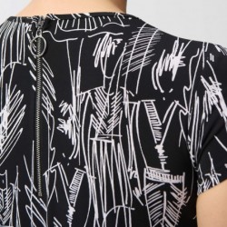 KLEID DRUCK von JOSEPH RIBKOFF