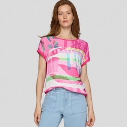 SHIRT ÜBERSCHNITTEN DRUCK von RABE