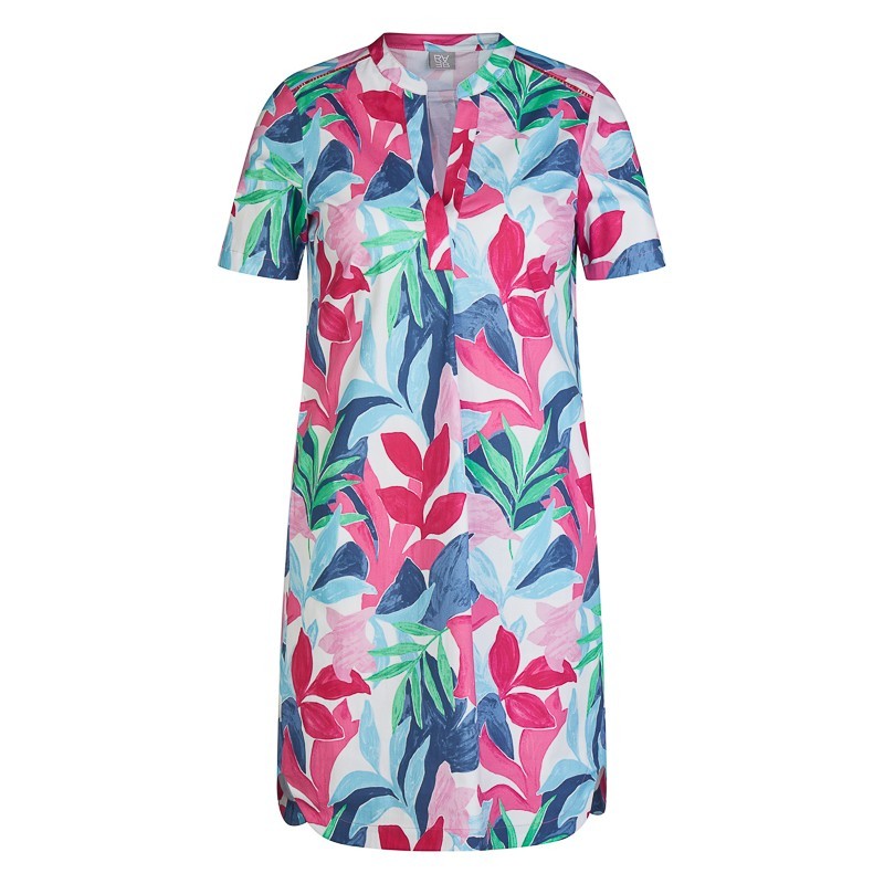 BW-STRETCH KLEID BLUMENDRUCK von RABE