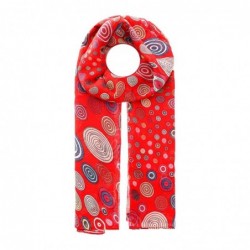 SCHAL KREISE RED von ZWILLINGSHERZ