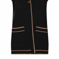 STRICK-GILET KONTRAST von MICHA STRICK