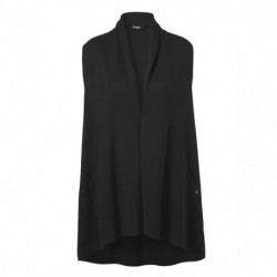 STRICK-GILET LANG von FRAPP