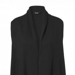 STRICK-GILET LANG von FRAPP