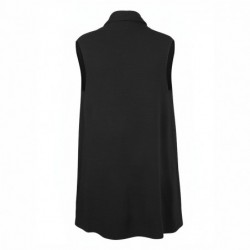 STRICK-GILET LANG von FRAPP