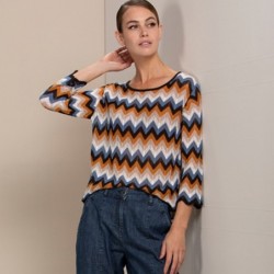 BLUSENSHIRT ZICK-ZACK von KENNY S.