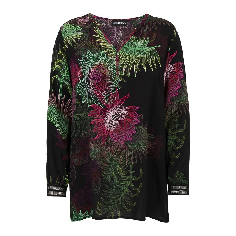 V-TUNIKA BLÄTTER von DORIS STREICH