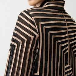 BÄNDCHEN-JACKE von JOSEPH RIBKOFF