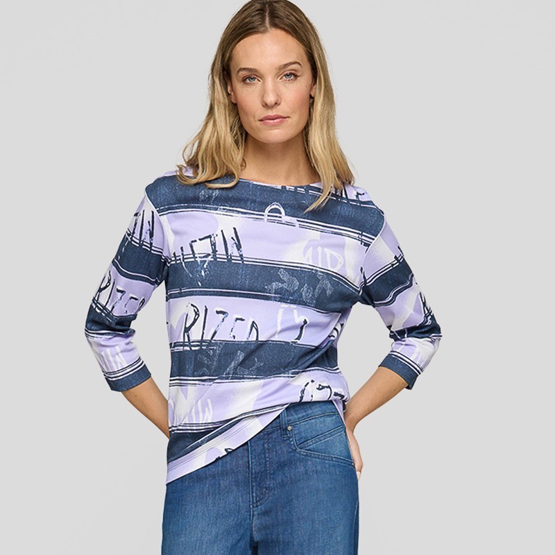 SWEATER QUERSTREIF von RABE