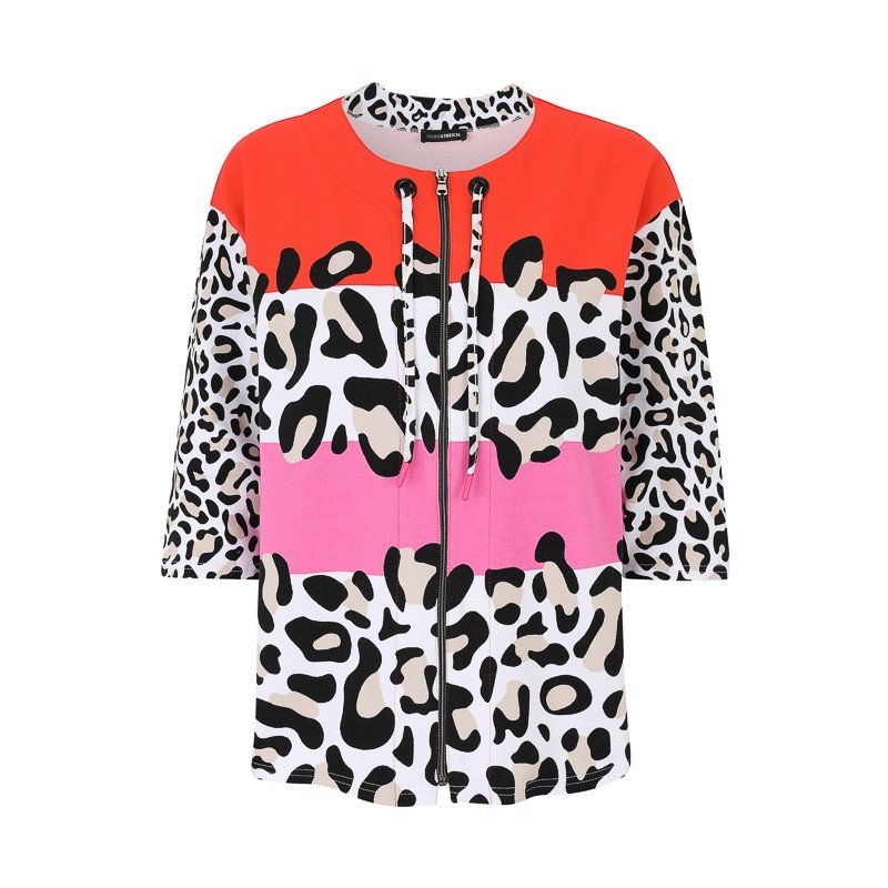 SWEATER-JACKE PATCH von DORIS STREICH