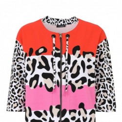 SWEATER-JACKE PATCH von DORIS STREICH