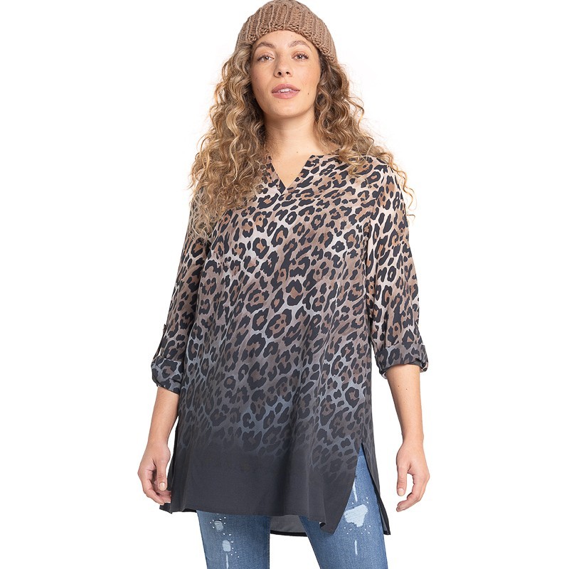 TUNIKA LEO-PRINT von DORIS STREICH