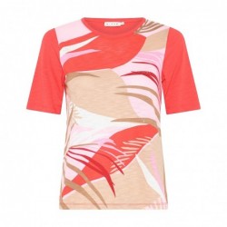 SHIRT DRUCK BLUE LEAF PRINT von MICHA STRICK