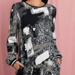 KLEID PATCHOPTIK von SEIDEL