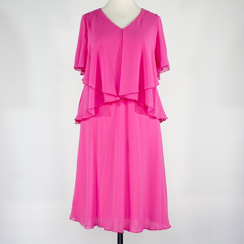 LAGEN-KLEID CHIFFON von TIA - LONDON