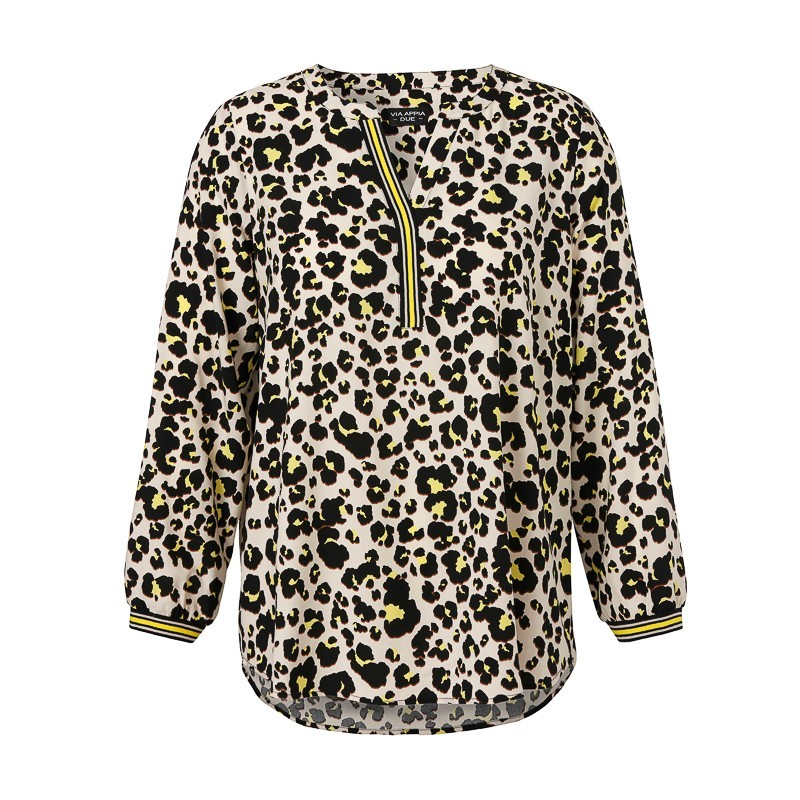 V-TUNIKA ANIMAL-DRUCK von VIA APPIA *DUE*