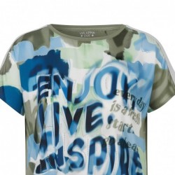 BLUSENSHIRT DRUCK von VIA APPIA *DUE*