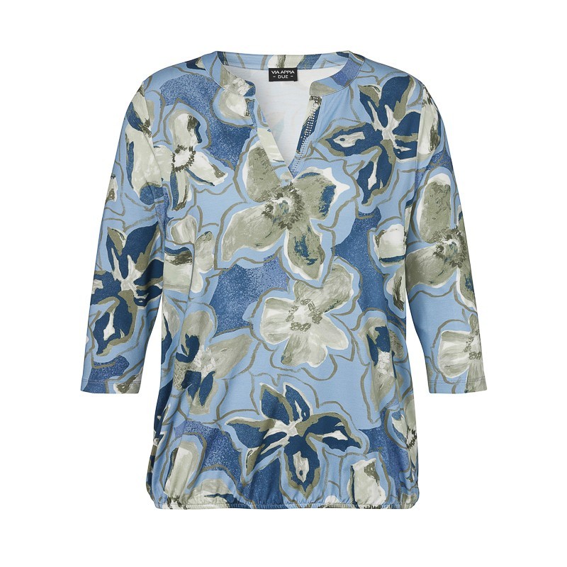 V-SHIRT BLUMEN von VIA APPIA *DUE*