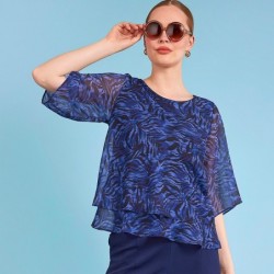 OBERTEIL CHIFFON von TIA - LONDON