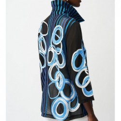 BÄNDCHEN-JACKE STREIFEN von JOSEPH RIBKOFF