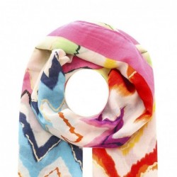 SCHAL ZICKZACK AQUA-BROWN von ZWILLINGSHERZ