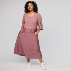 YRSA DRESS WITH KNIT von GOZZIP